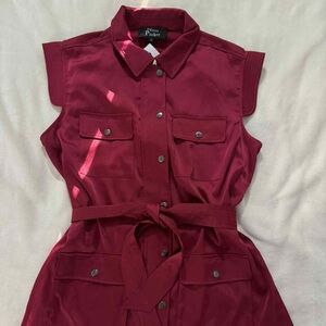 Macy’s Nina Parker Utility Vest Top Plus 1X